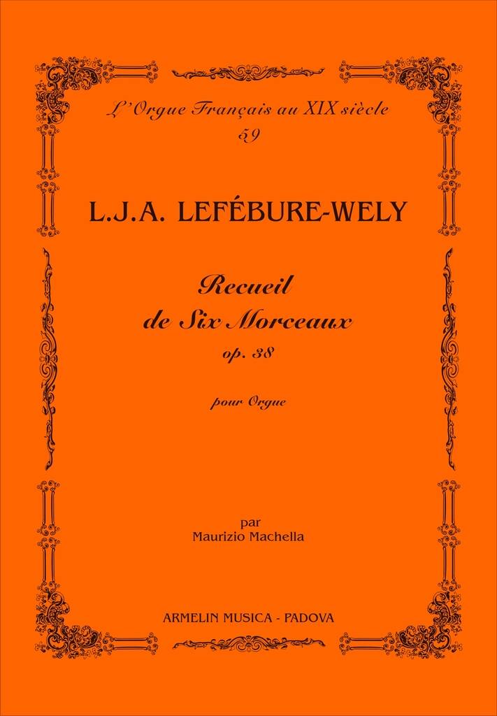 Recueil de six morceaux, op. 38